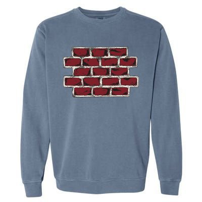 Build The Brick Wall Trump Garment-Dyed Sweatshirt