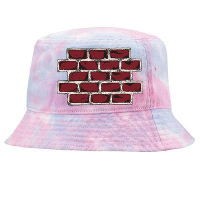 Build The Brick Wall Trump Tie-Dyed Bucket Hat