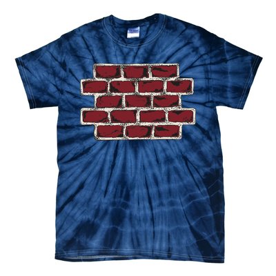 Build The Brick Wall Trump Tie-Dye T-Shirt