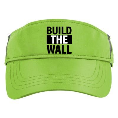 Build The Wall Box Logo Adult Drive Performance Visor