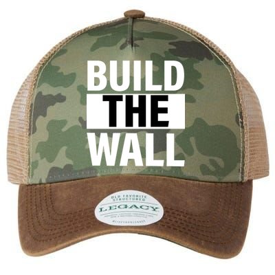 Build The Wall Box Logo Legacy Tie Dye Trucker Hat