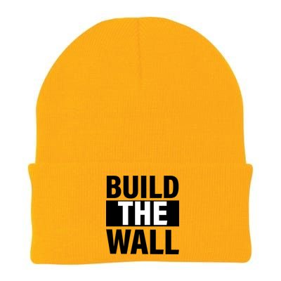 Build The Wall Box Logo Knit Cap Winter Beanie