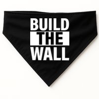 Build The Wall Box Logo USA-Made Doggie Bandana