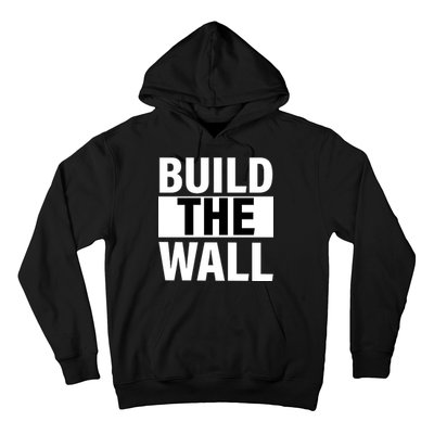 Build The Wall Box Logo Hoodie