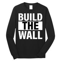 Build The Wall Box Logo Long Sleeve Shirt