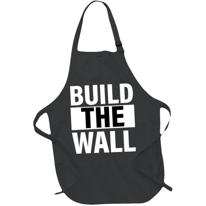 Build The Wall Box Logo Apron