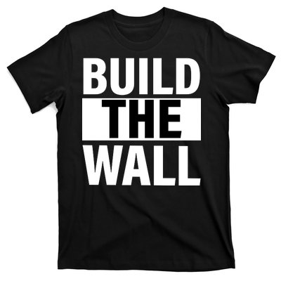 Build The Wall Box Logo T-Shirt