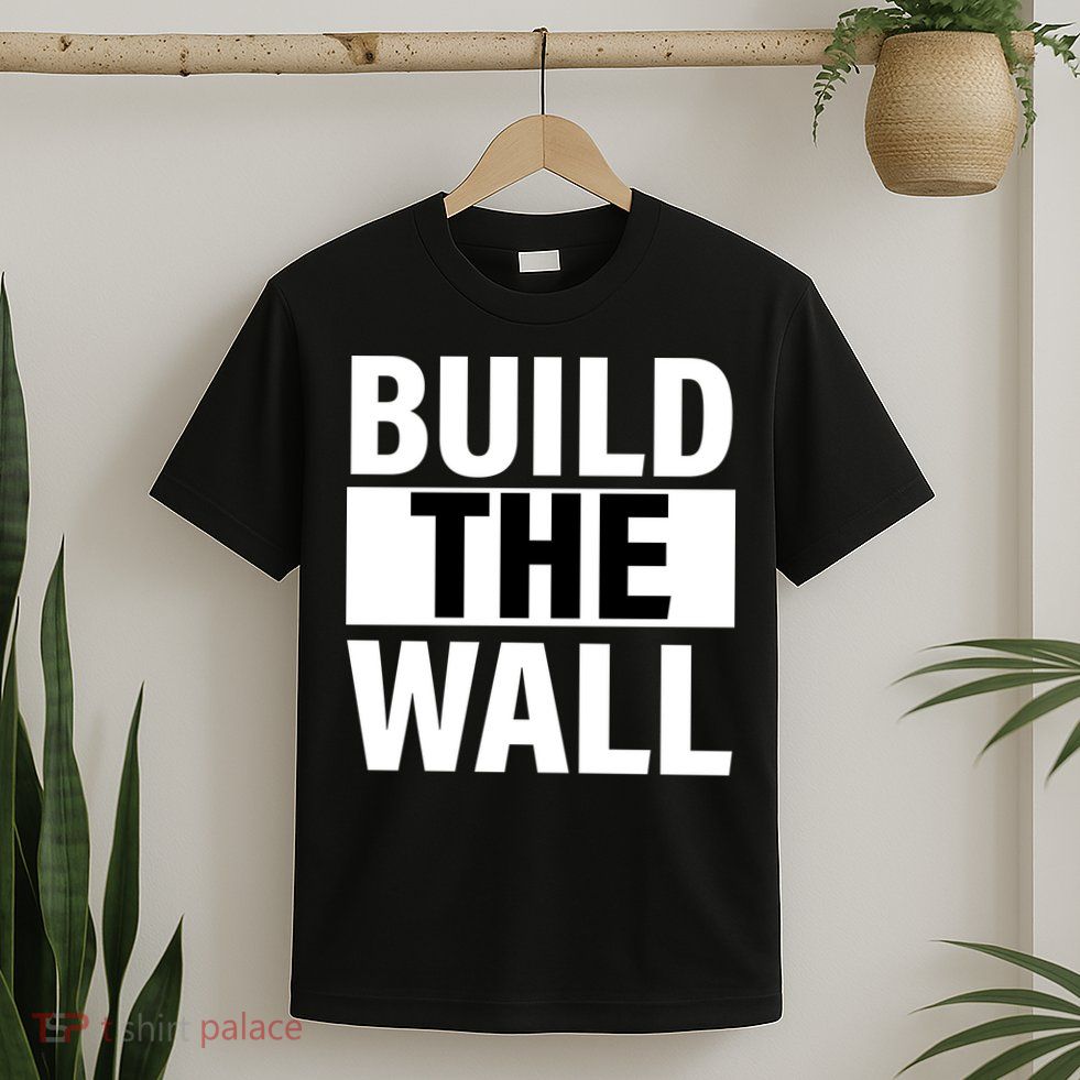 Build The Wall Box Logo T-Shirt