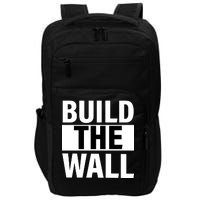 Build The Wall Box Logo Impact Tech Backpack