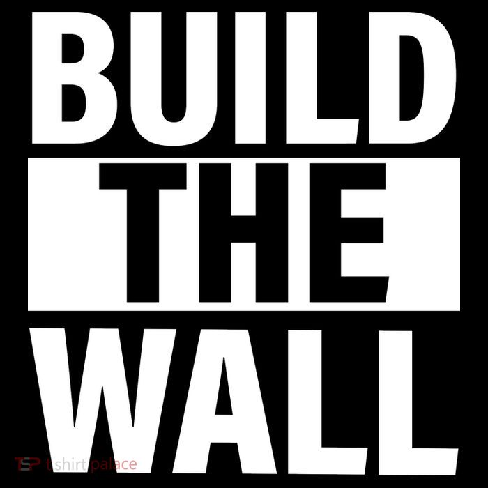 Build The Wall Box Logo Button