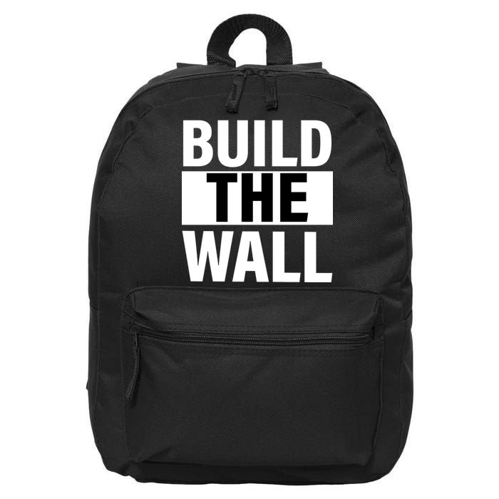 Build The Wall Box Logo 16 in Basic Backpack