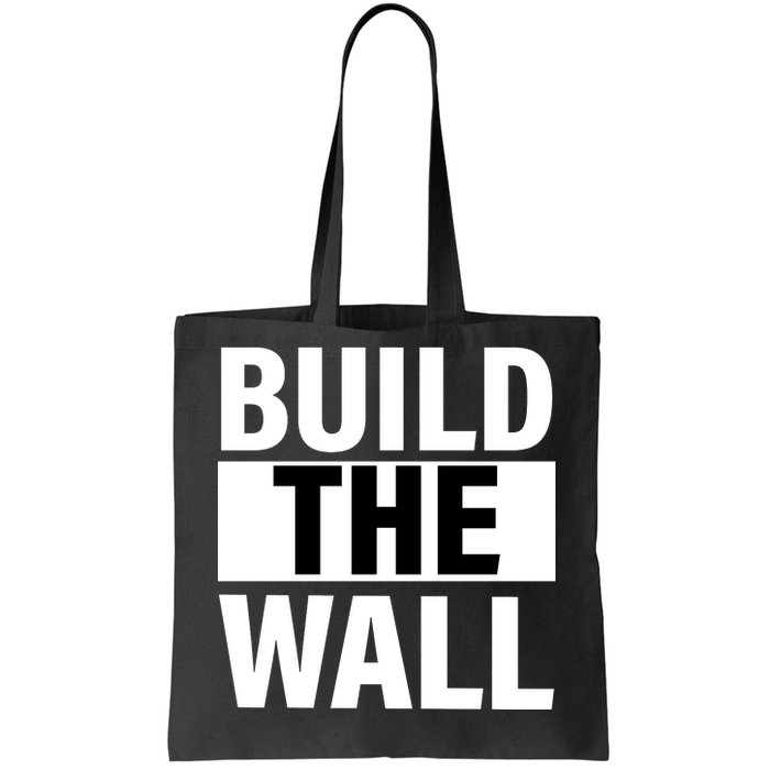 Build The Wall Box Logo Tote Bag