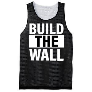 Build The Wall Box Logo Mesh Reversible Basketball Jersey Tank