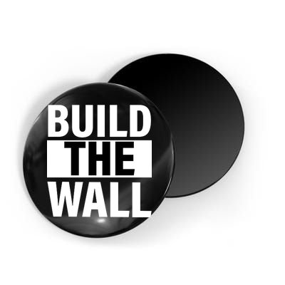 Build The Wall Box Logo Magnet