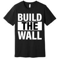 Build The Wall Box Logo Premium T-Shirt