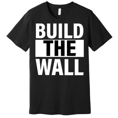 Build The Wall Box Logo Premium T-Shirt