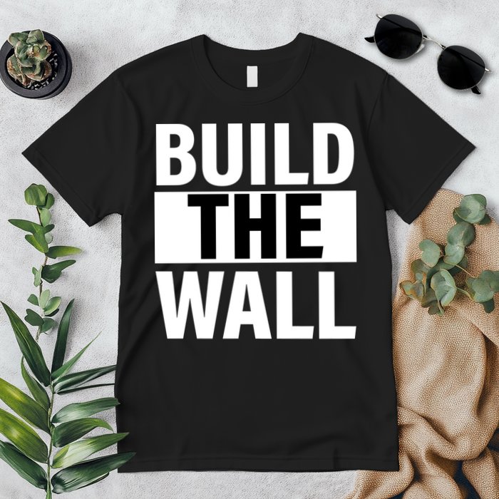 Build The Wall Box Logo Premium T-Shirt
