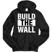 Build The Wall Box Logo Tie Dye Hoodie