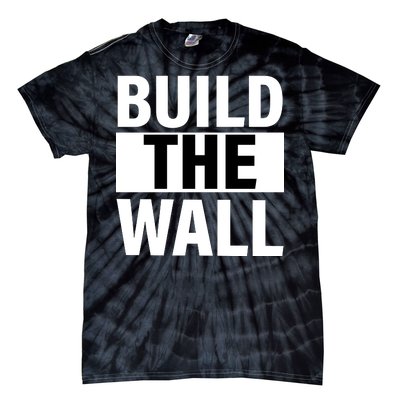 Build The Wall Box Logo Tie-Dye T-Shirt