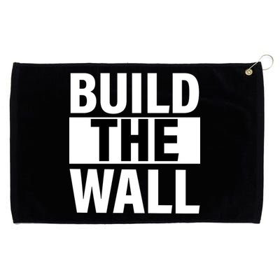 Build The Wall Box Logo Grommeted Golf Towel