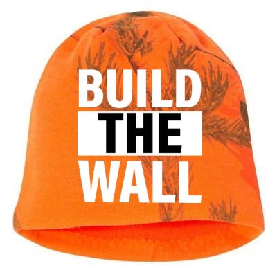 Build The Wall Box Logo Kati - Camo Knit Beanie