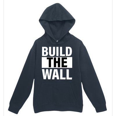 Build The Wall Box Logo Urban Pullover Hoodie