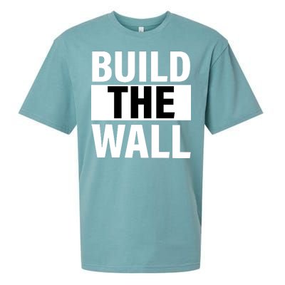 Build The Wall Box Logo Sueded Cloud Jersey T-Shirt