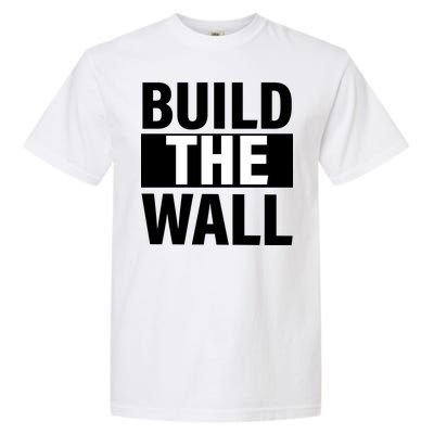 Build The Wall Box Logo Garment-Dyed Heavyweight T-Shirt