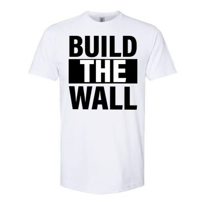 Build The Wall Box Logo Softstyle CVC T-Shirt