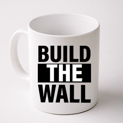 Build The Wall Box Logo Coffee Mug