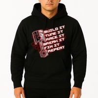 Build Tune Race Break Fix Repeat Hoodie