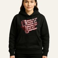 Build Tune Race Break Fix Repeat Hoodie