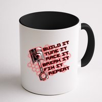 Build Tune Race Break Fix Repeat Mug