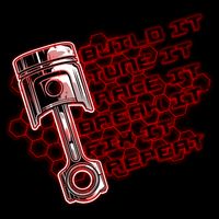 Build Tune Race Break Fix Repeat Mug