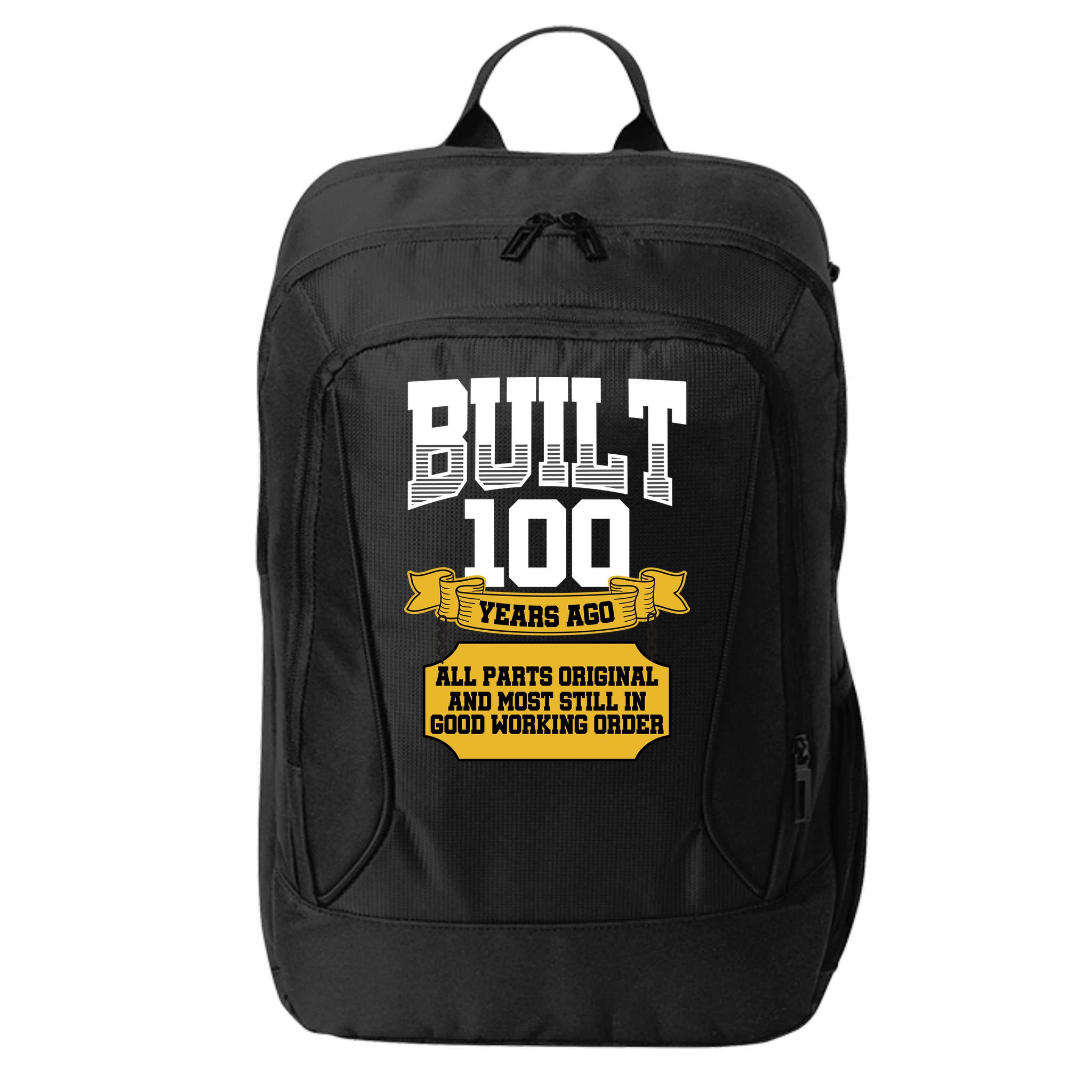 Built 100th Birthday All Original Part City Backpack