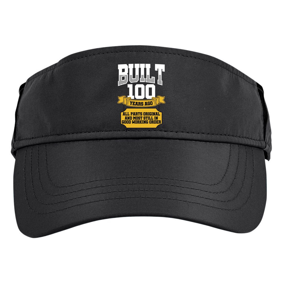 Built 100th Birthday All Original Part Adult Drive Performance Visor