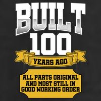 Built 100th Birthday All Original Part Adult Drive Performance Visor