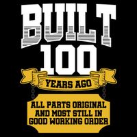 Built 100th Birthday All Original Part 16 in Basic Backpack