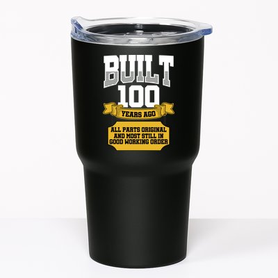 Built 100th Birthday All Original Part Tumbler