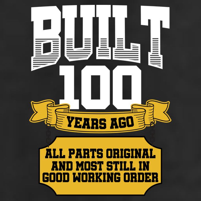 Built 100th Birthday All Original Part Tumbler