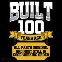 Built 100th Birthday All Original Part Visor