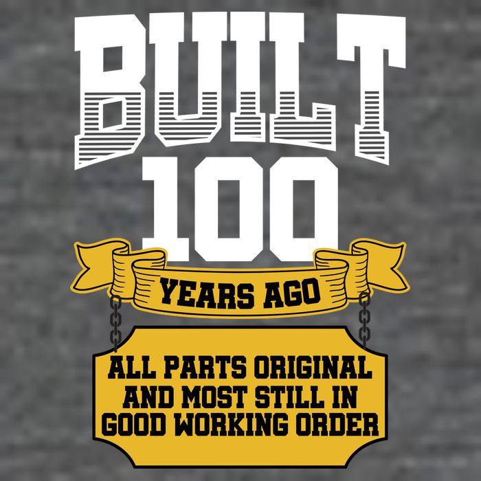 Built 100th Birthday All Original Part Mousepad