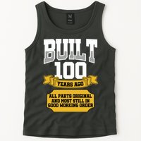 Built 100th Birthday All Original Part Tank Top