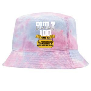 Built 100th Birthday All Original Part Tie-Dyed Bucket Hat