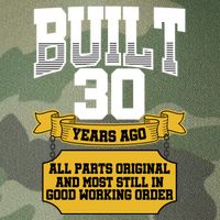 Built 30th Birthday All Original Part Legacy Tie Dye Trucker Hat