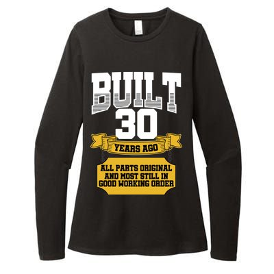 Built 30th Birthday All Original Part Womens CVC Long Sleeve Shirt