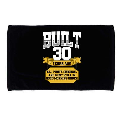 Built 30th Birthday All Original Part Microfiber Hand Towel