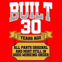 Built 30th Birthday All Original Part Visor