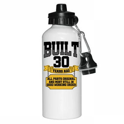 Built 30th Birthday All Original Part Aluminum Water Bottle