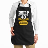 Built 40th Birthday All Original Part Apron